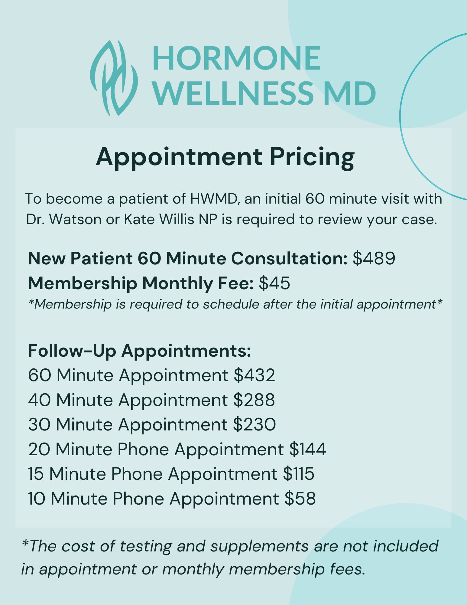 HWMD Membership 2025 1 - services