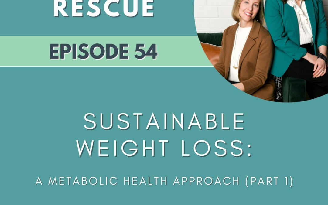 Episode 54:   Sustainable Weight Loss: A Metabolic Health Approach (Part 1)