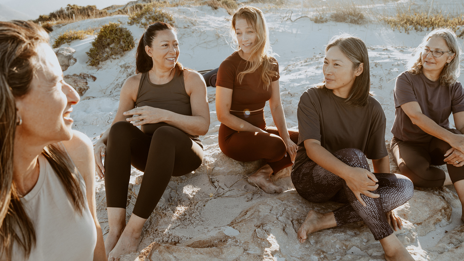 happy healthy women